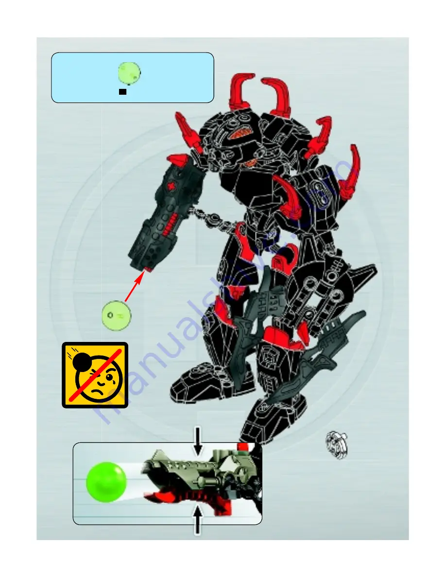 LEGO herofactory 6222 Assembly Manual Download Page 24