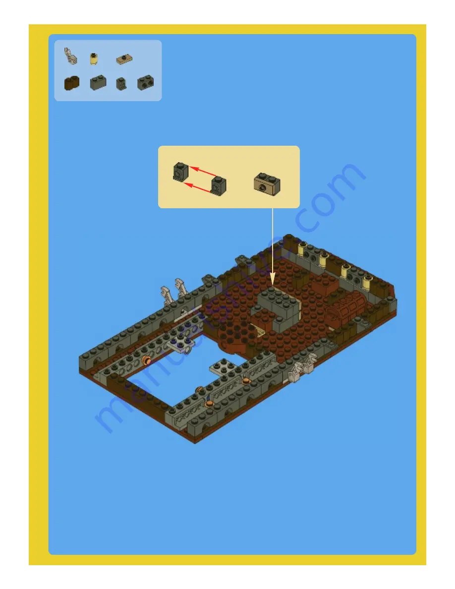 LEGO Imperial Flagship 10210 Assembly Instructions Manual Download Page 37