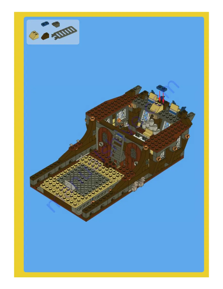 LEGO Imperial Flagship 10210 Assembly Instructions Manual Download Page 53