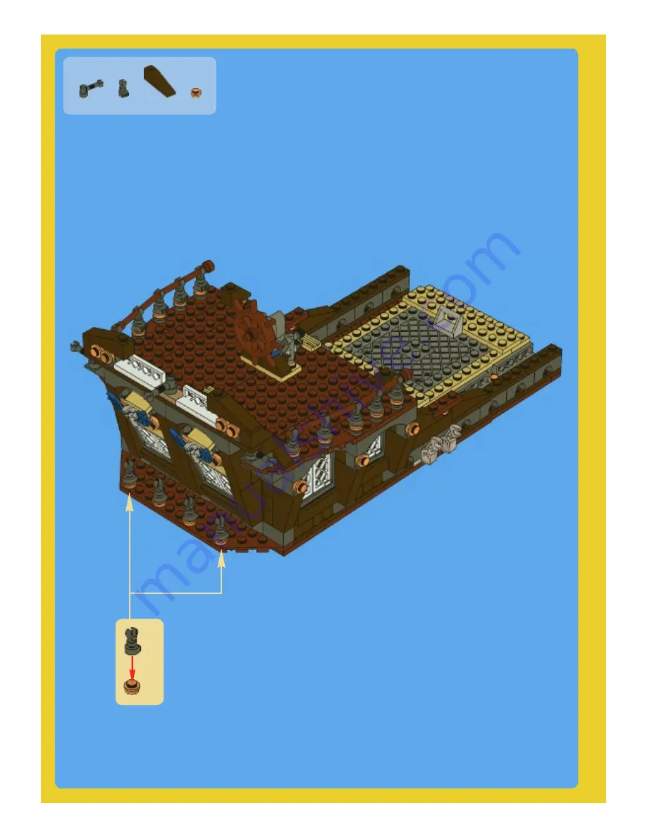 LEGO Imperial Flagship 10210 Скачать руководство пользователя страница 60