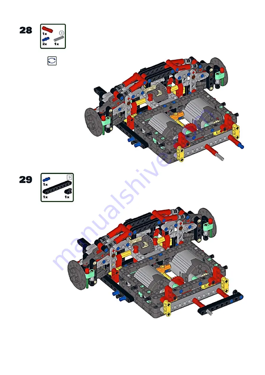 LEGO Lamborghin Sian FKP 37 Manual Download Page 21