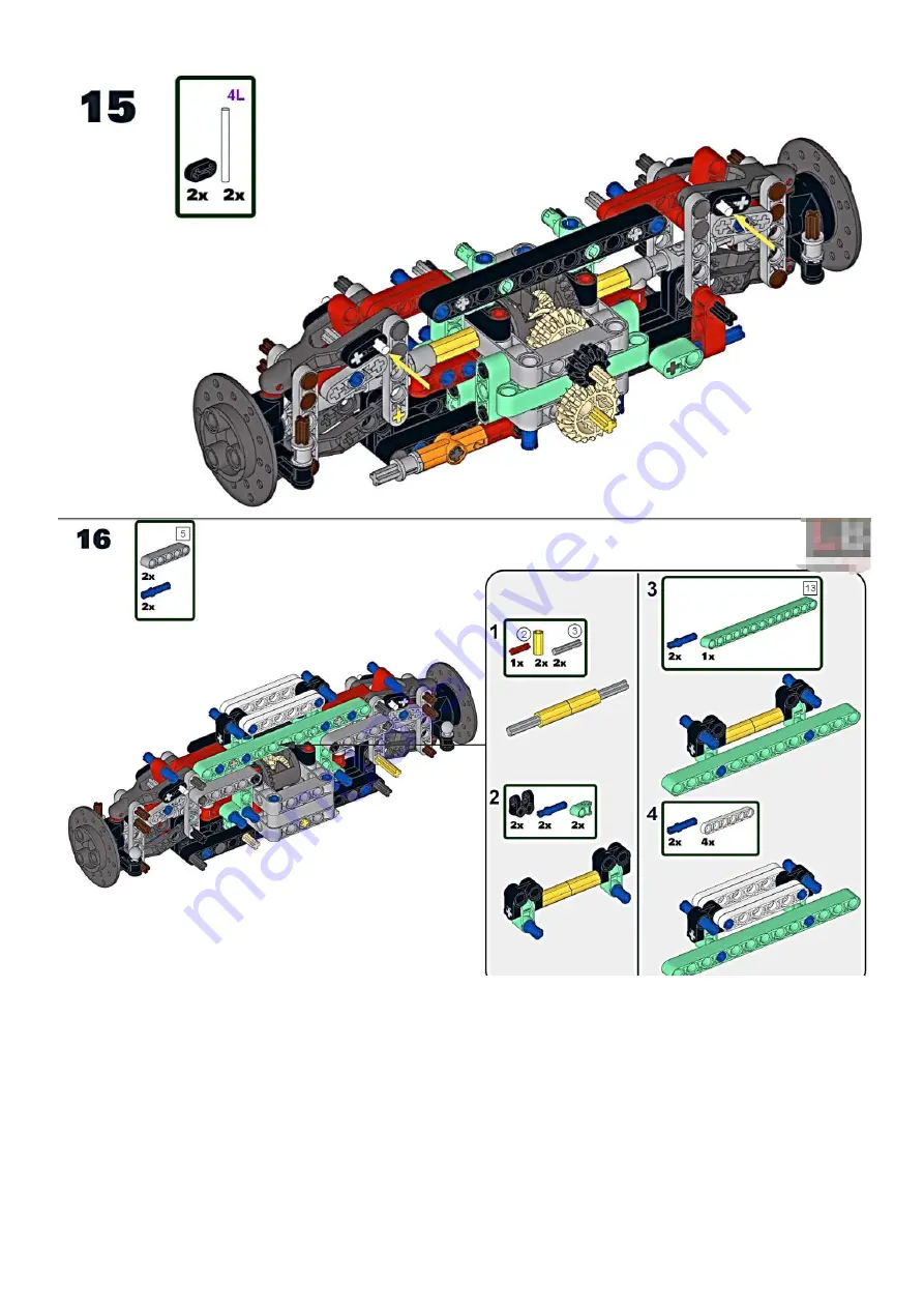 LEGO Lamborghin Sian FKP 37 Скачать руководство пользователя страница 43