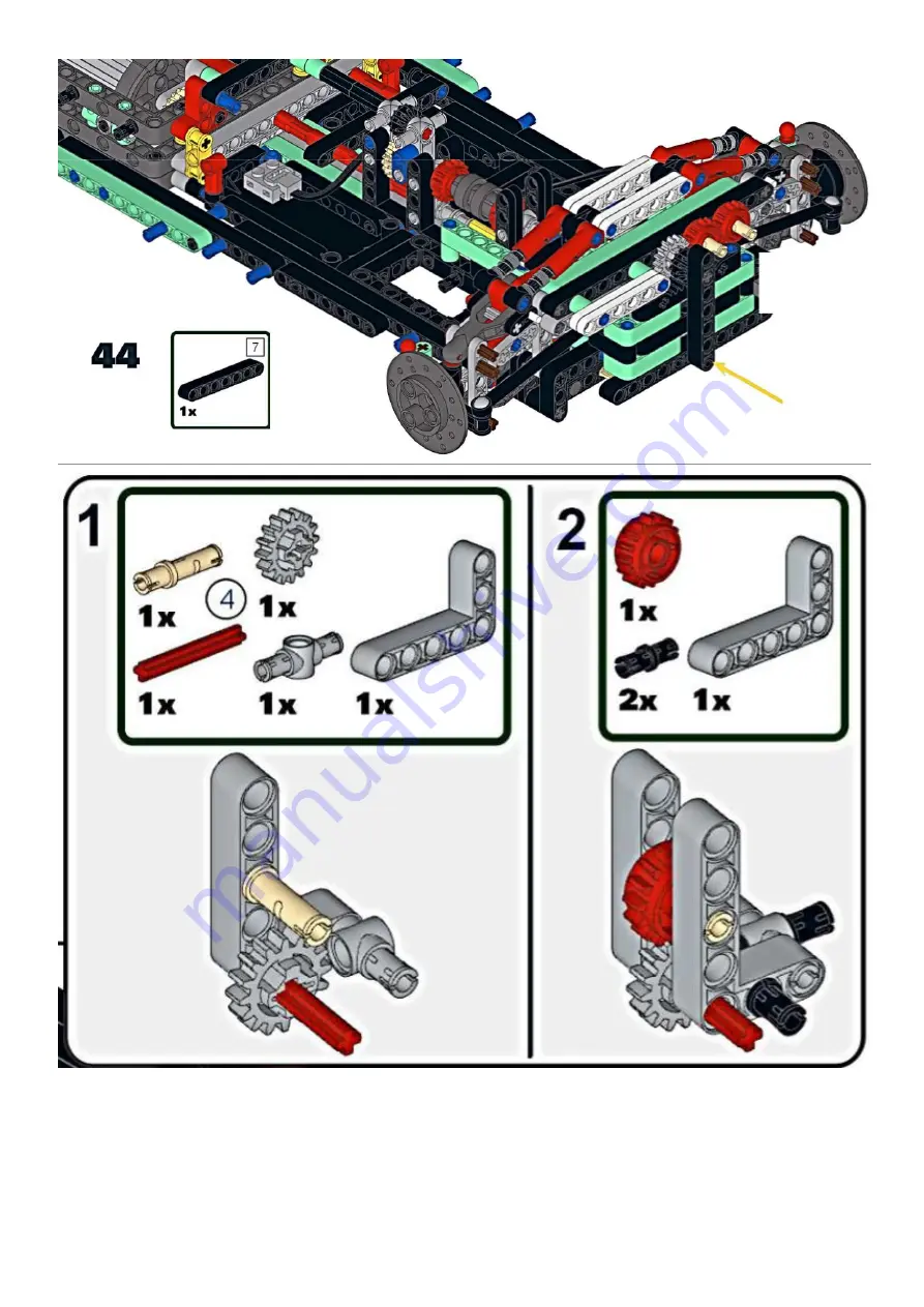 LEGO Lamborghin Sian FKP 37 Скачать руководство пользователя страница 52