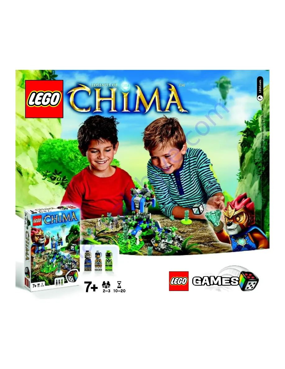 LEGO legends of chima 70014 Скачать руководство пользователя страница 68