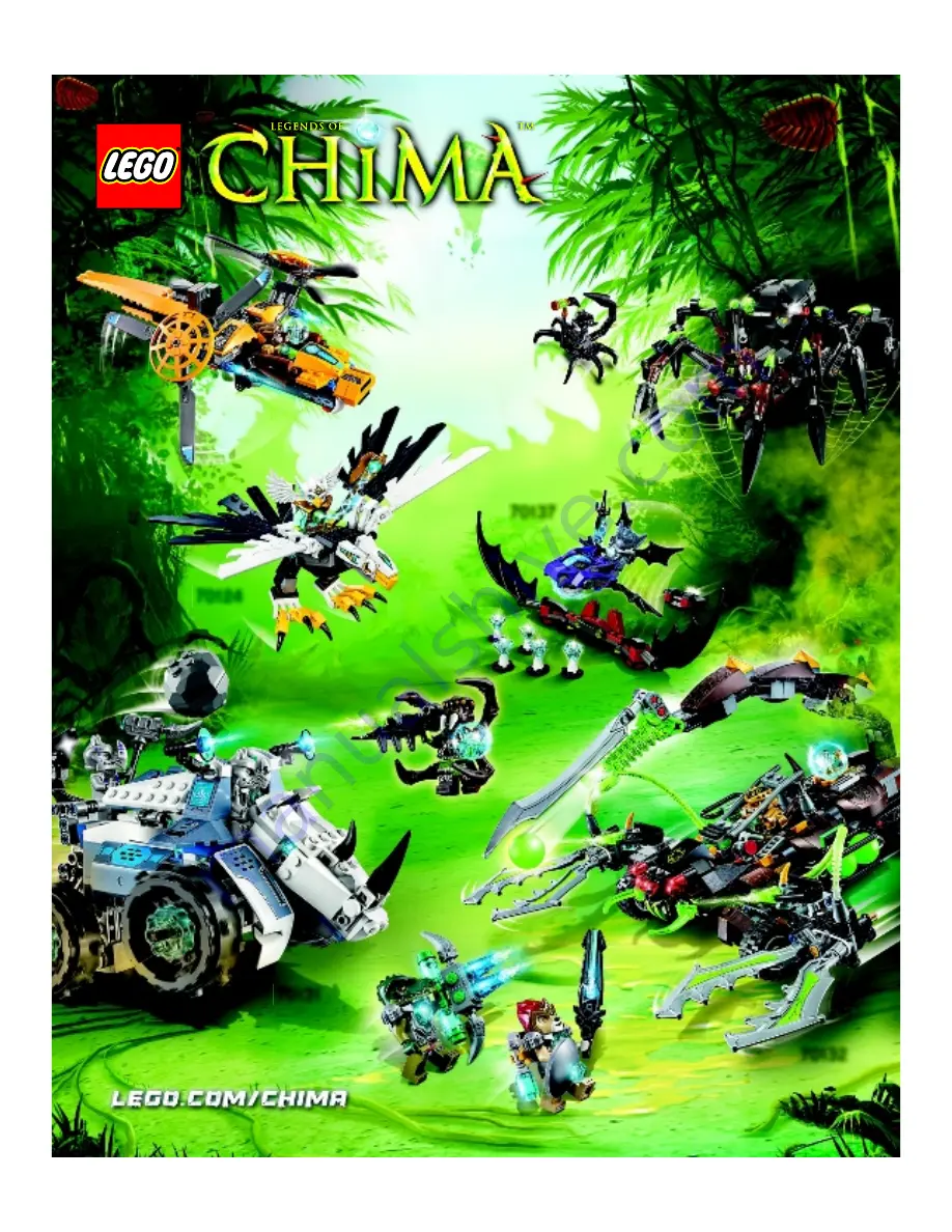 LEGO legends of chima 70134 Manual Download Page 77