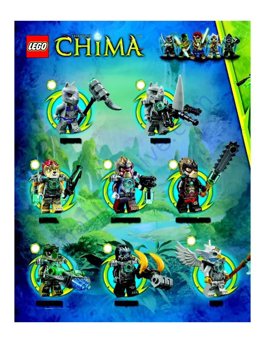 LEGO legends of chima 70134 Manual Download Page 78