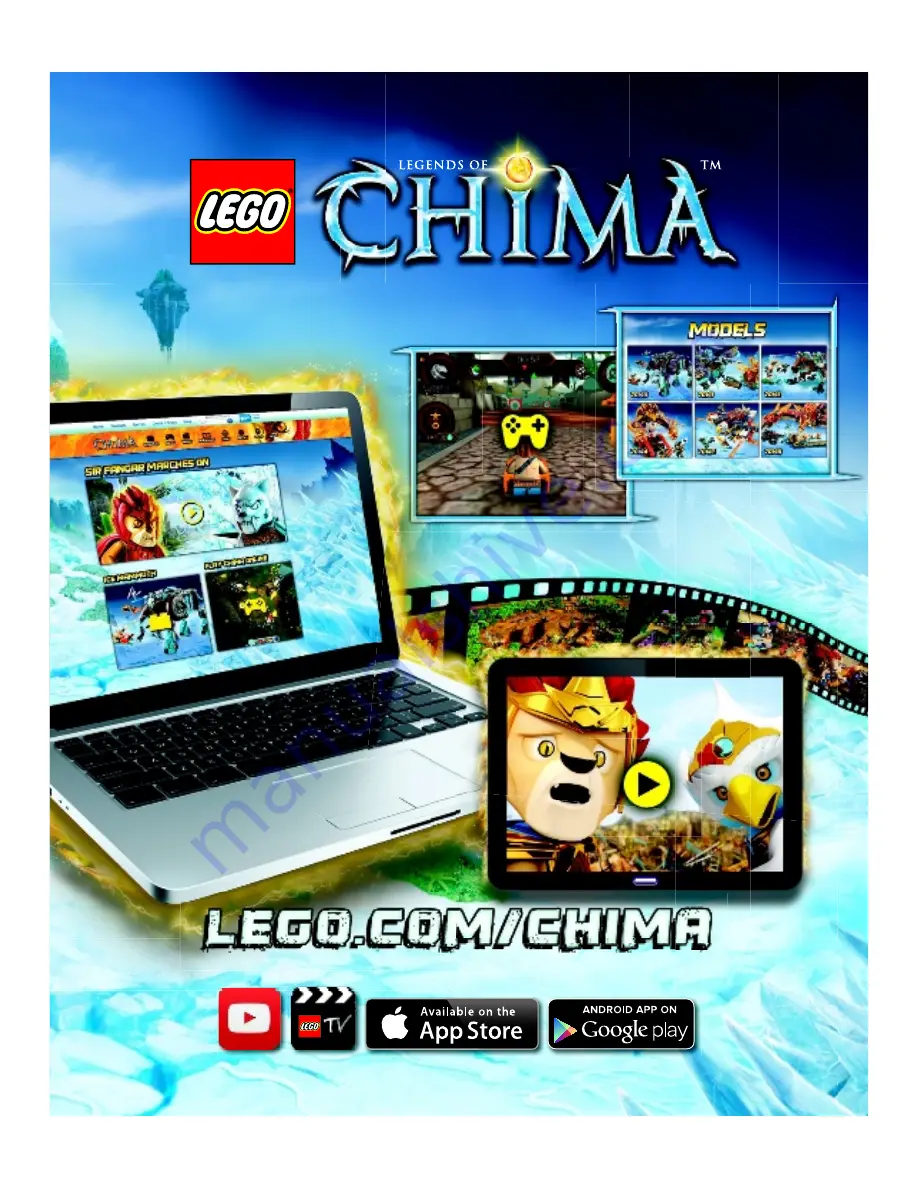 LEGO Legends of Chima 70147 Assembly Manual Download Page 79