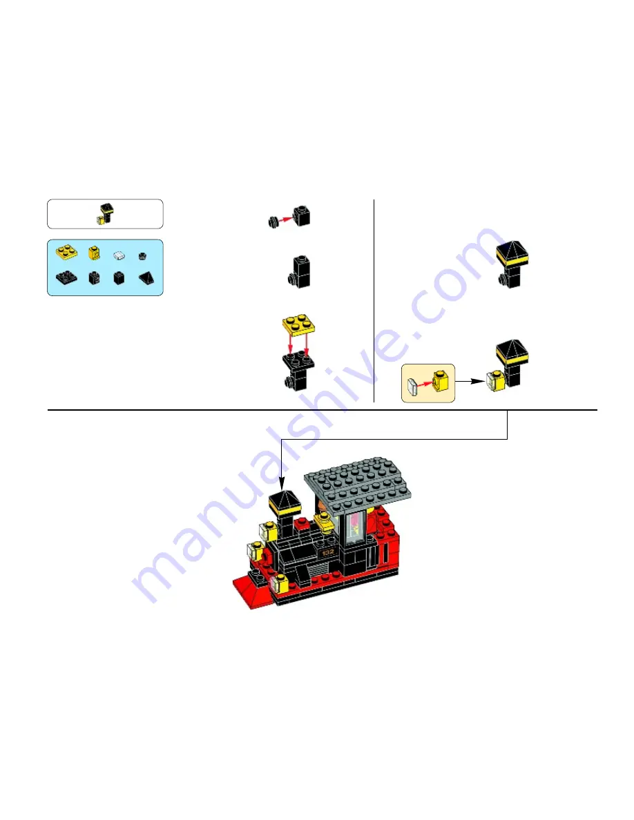 LEGO LEGOLAND Train 4000014 Скачать руководство пользователя страница 33