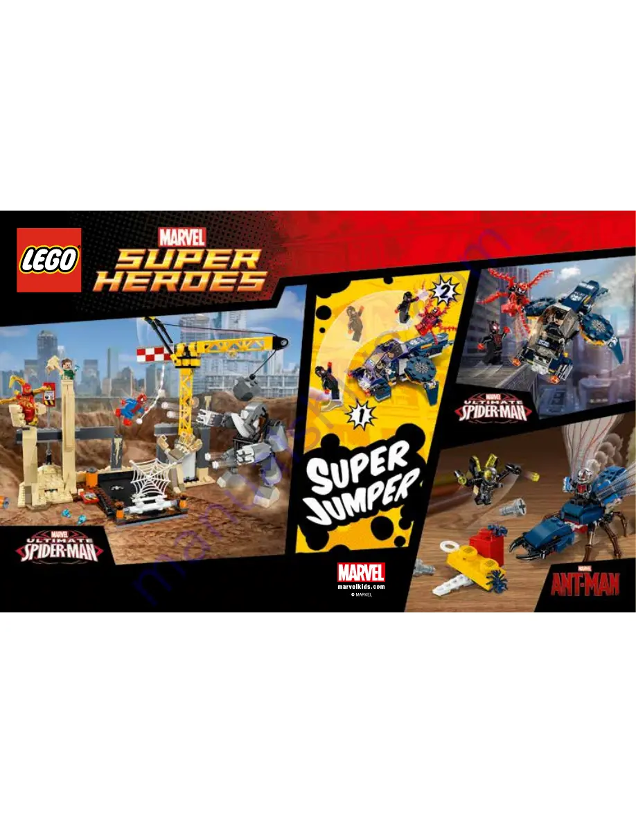 LEGO MAREL Super Heroes 76039 Скачать руководство пользователя страница 61