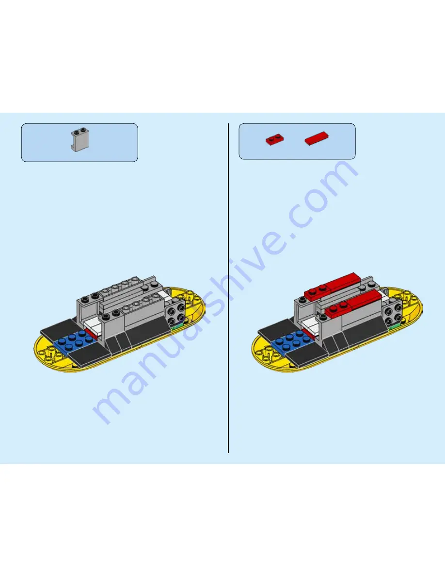 LEGO Marvel Super Heroes 76080 Assembly Manual Download Page 11