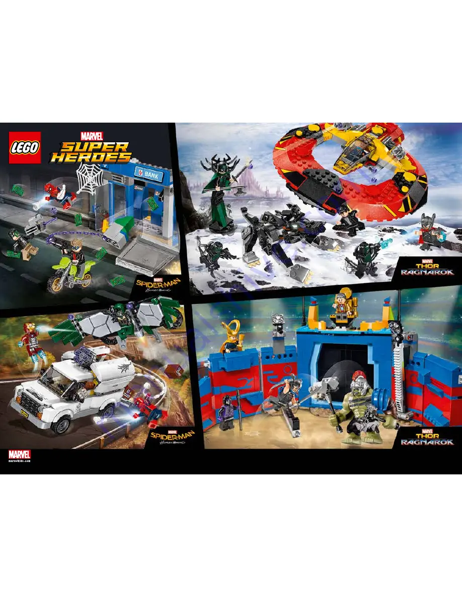 LEGO Marvel Super Heroes 76083 Assembly Manual Download Page 82