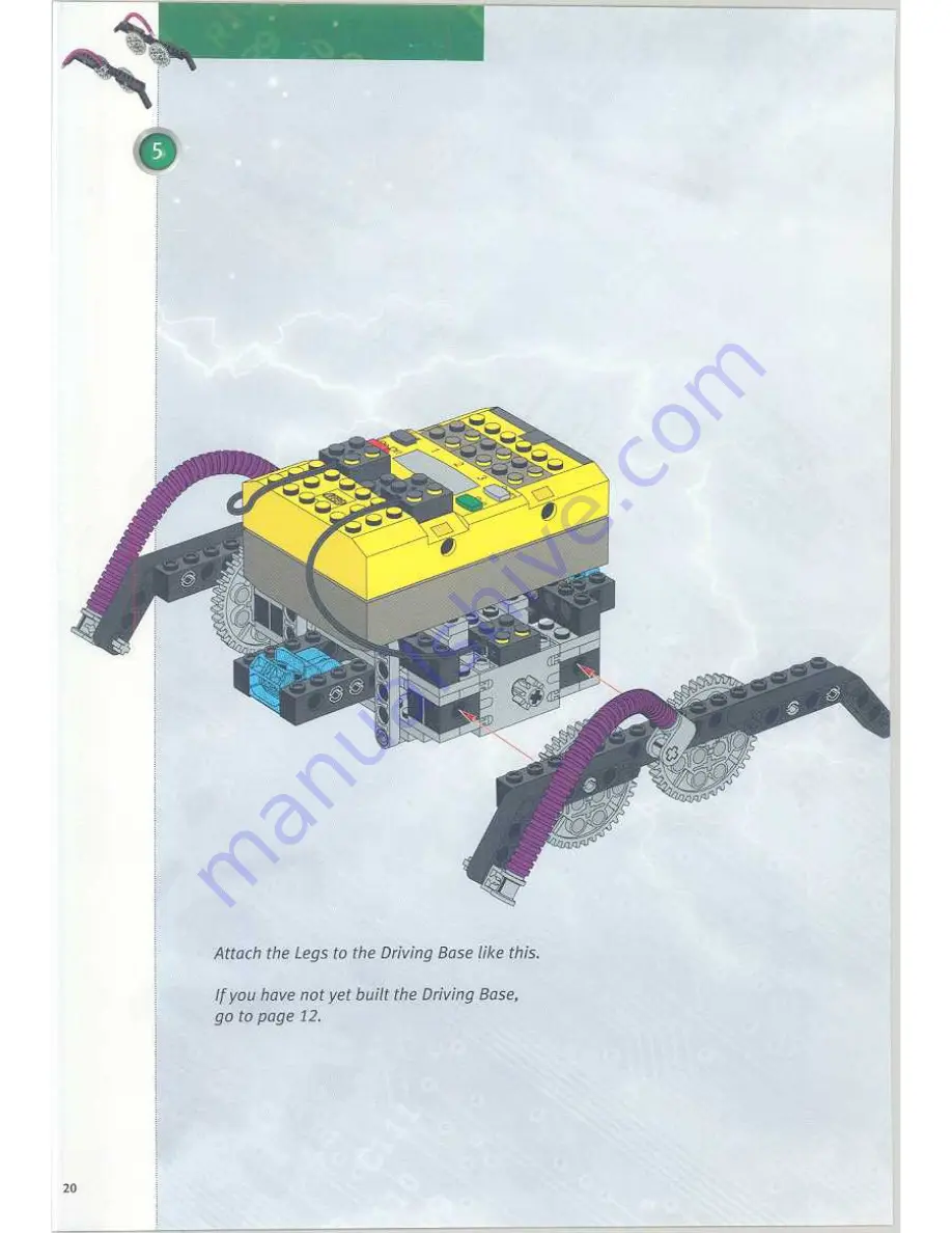 LEGO MindStorms  3804 Скачать руководство пользователя страница 20