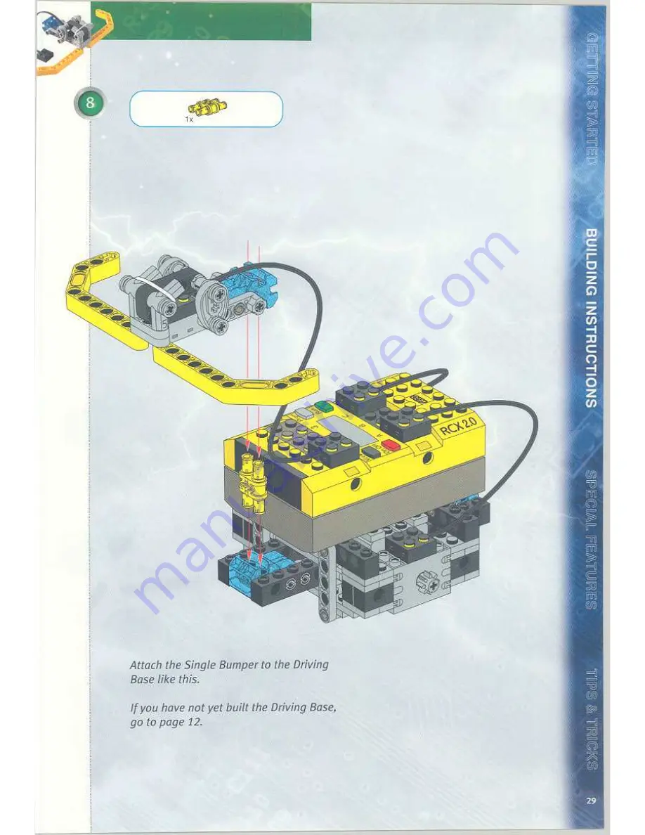 LEGO MindStorms  3804 Скачать руководство пользователя страница 29