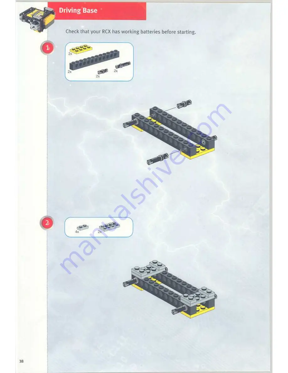 LEGO MindStorms  3804 Скачать руководство пользователя страница 38