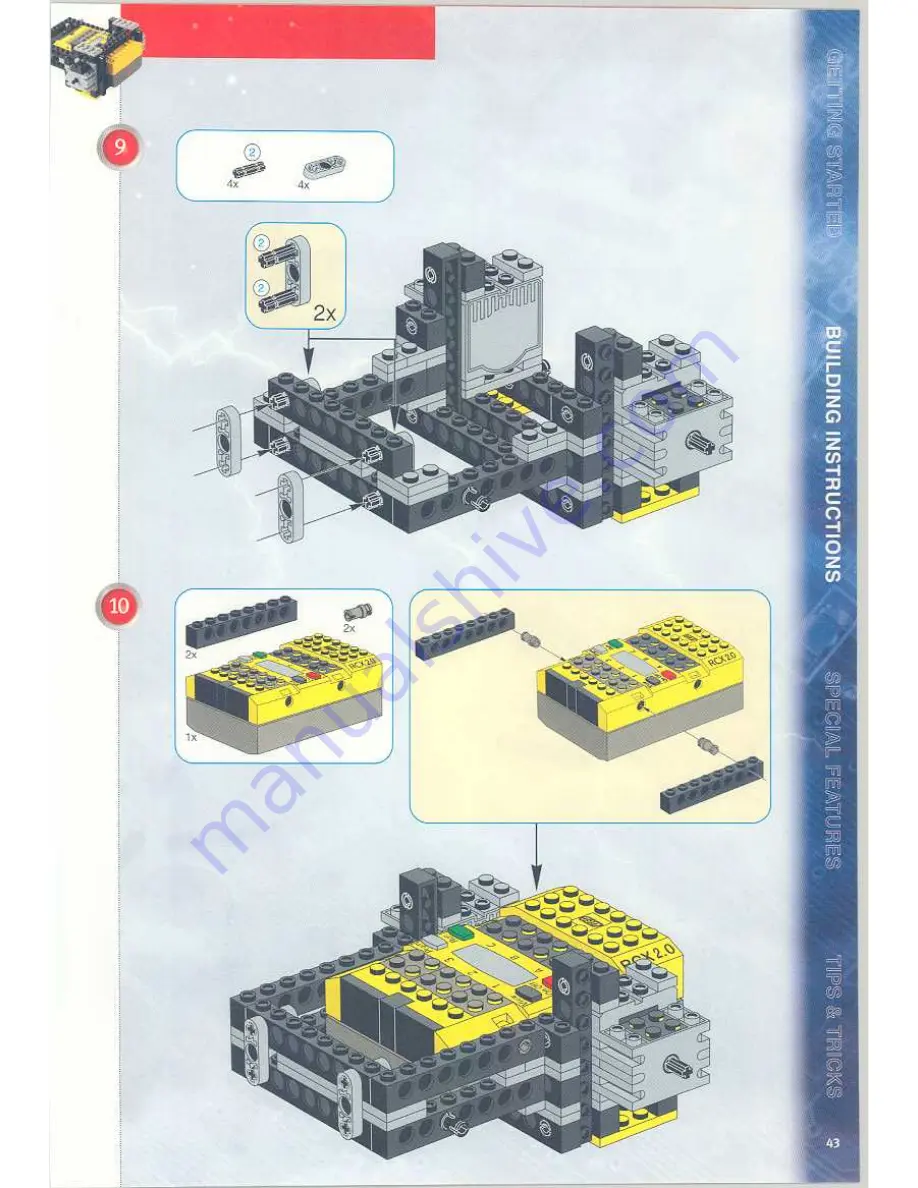 LEGO MindStorms  3804 Скачать руководство пользователя страница 43