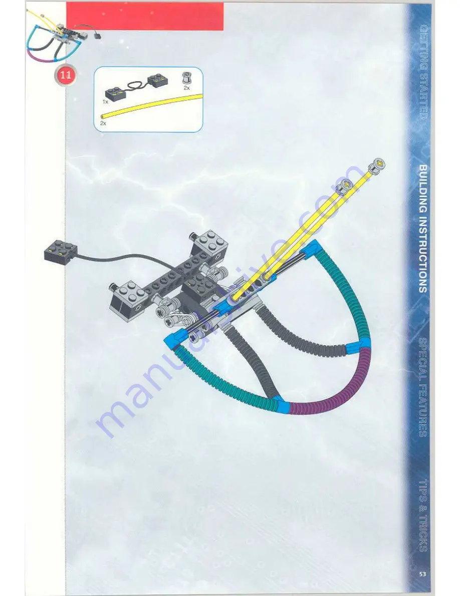 LEGO MindStorms  3804 Instructions For Use Manual Download Page 53