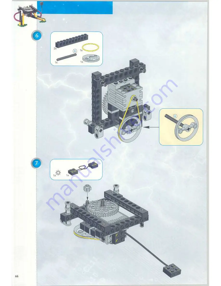 LEGO MindStorms  3804 Instructions For Use Manual Download Page 66