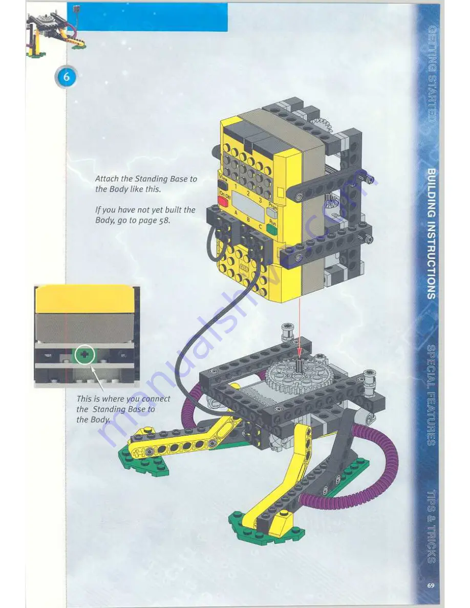 LEGO MindStorms  3804 Скачать руководство пользователя страница 69