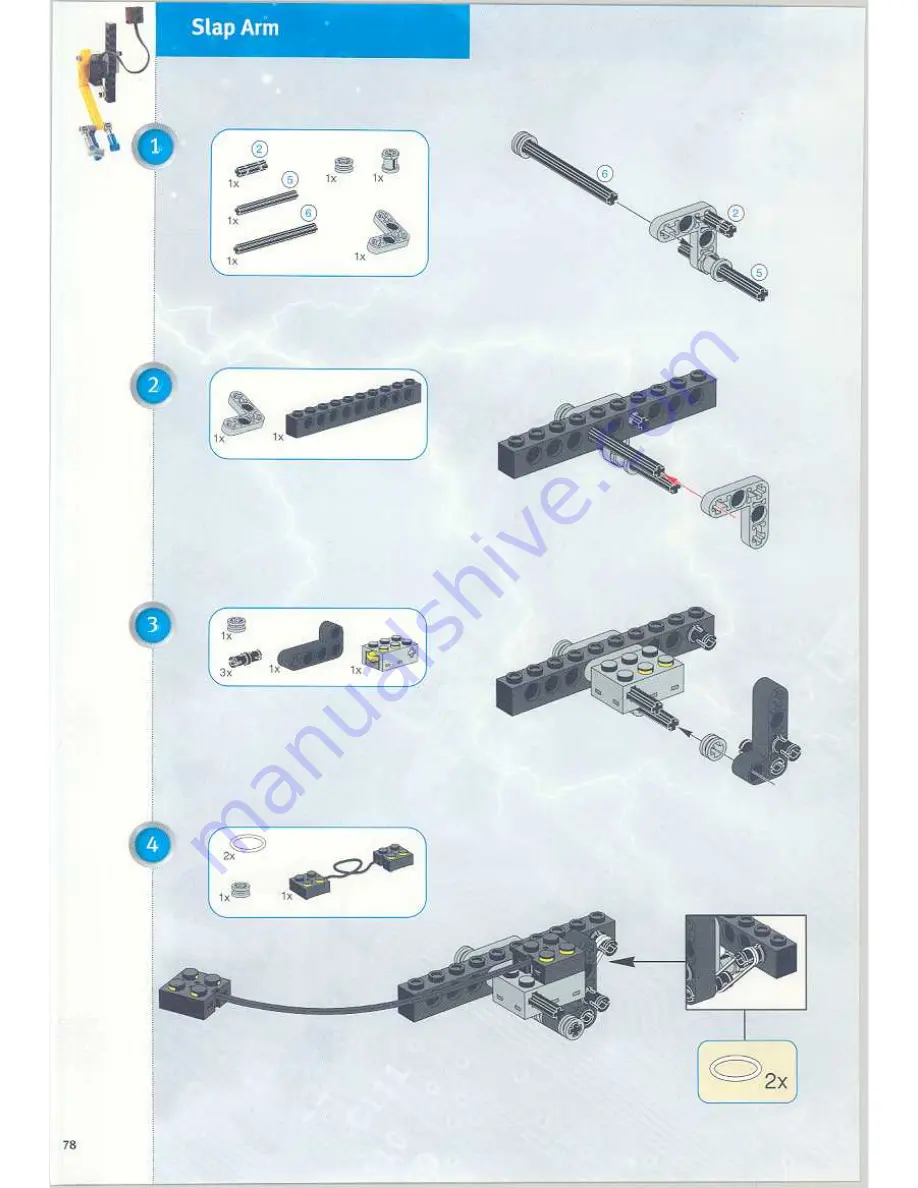 LEGO MindStorms  3804 Instructions For Use Manual Download Page 78