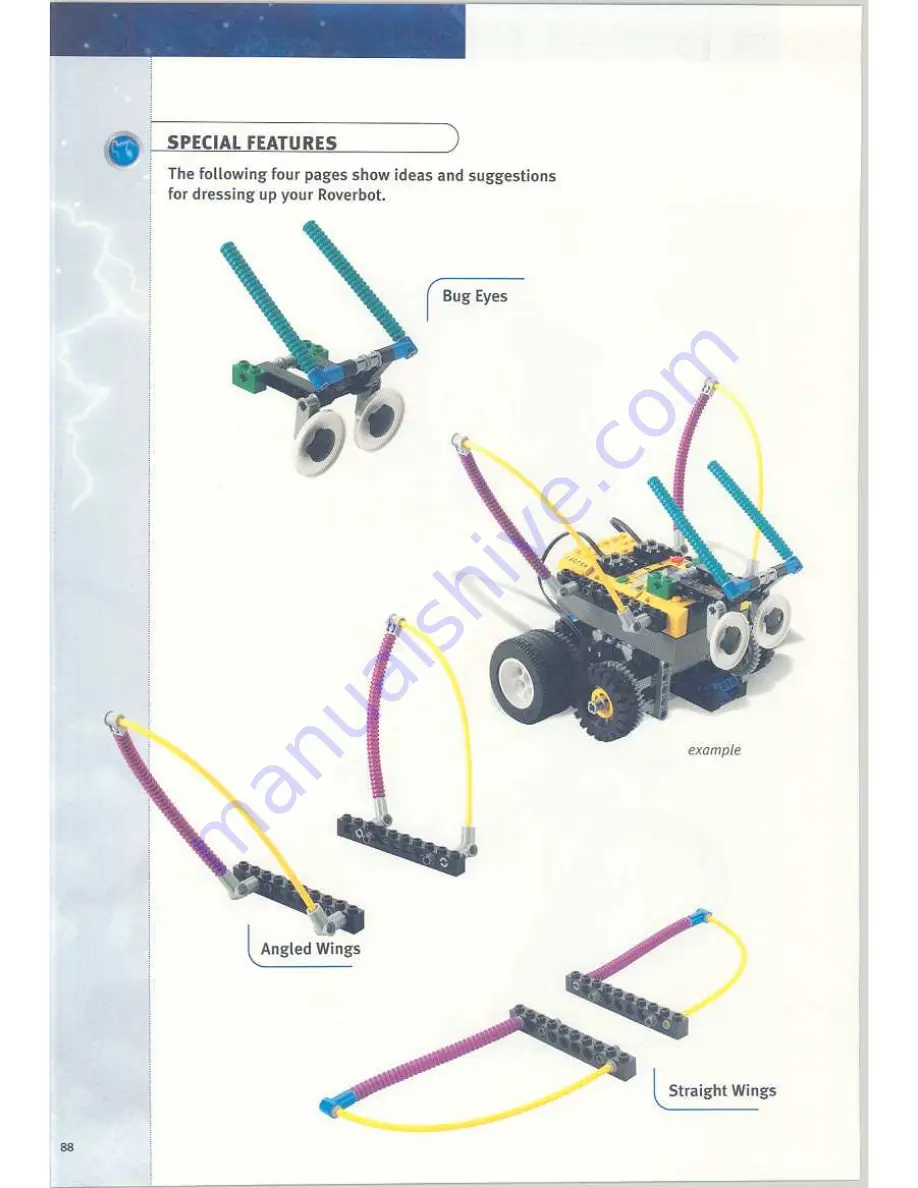 LEGO MindStorms  3804 Instructions For Use Manual Download Page 88