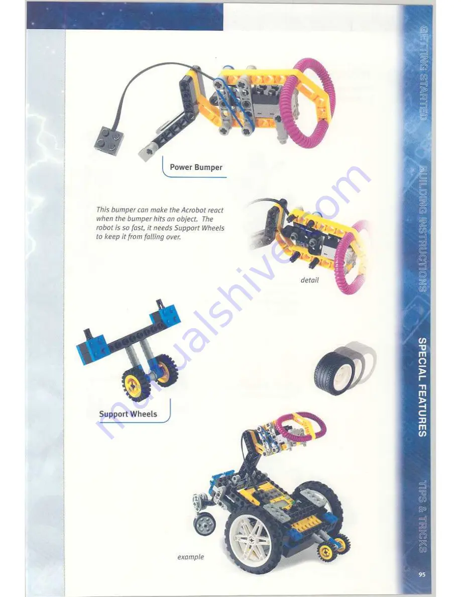 LEGO MindStorms  3804 Instructions For Use Manual Download Page 95