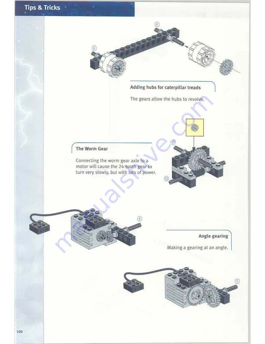 LEGO MindStorms  3804 Instructions For Use Manual Download Page 100