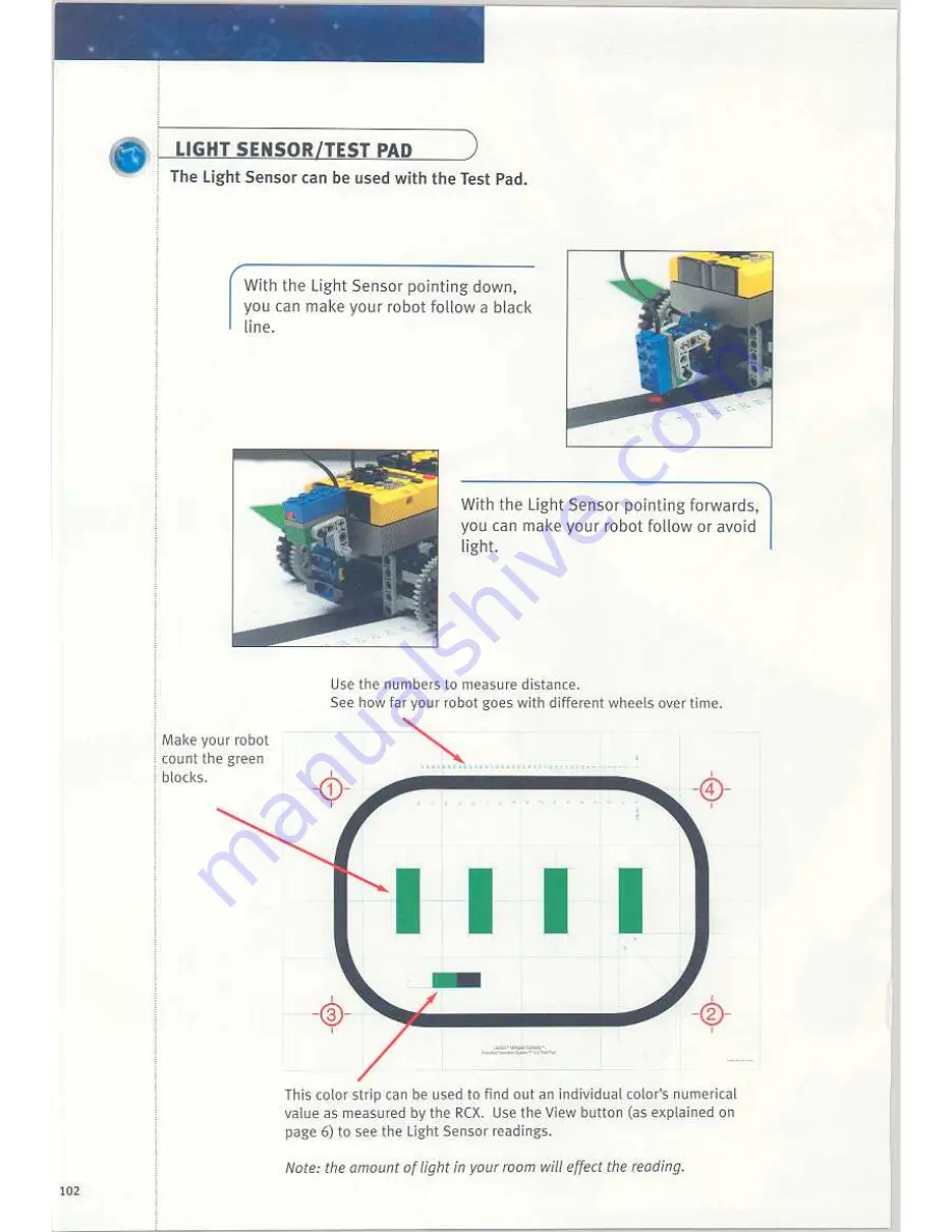 LEGO MindStorms  3804 Instructions For Use Manual Download Page 106