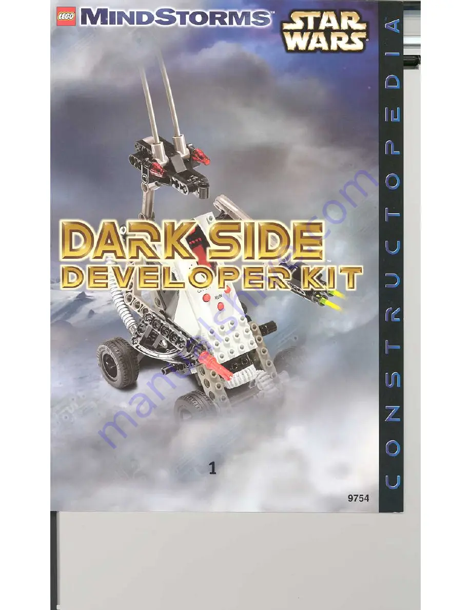 LEGO MindStorms Dark Side Developer Kit 9754 Building Instructions Download Page 1