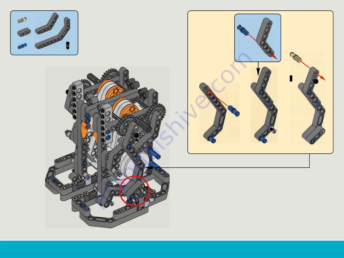 LEGO Mindstorms education Humanoid 9695 Manual Download Page 41