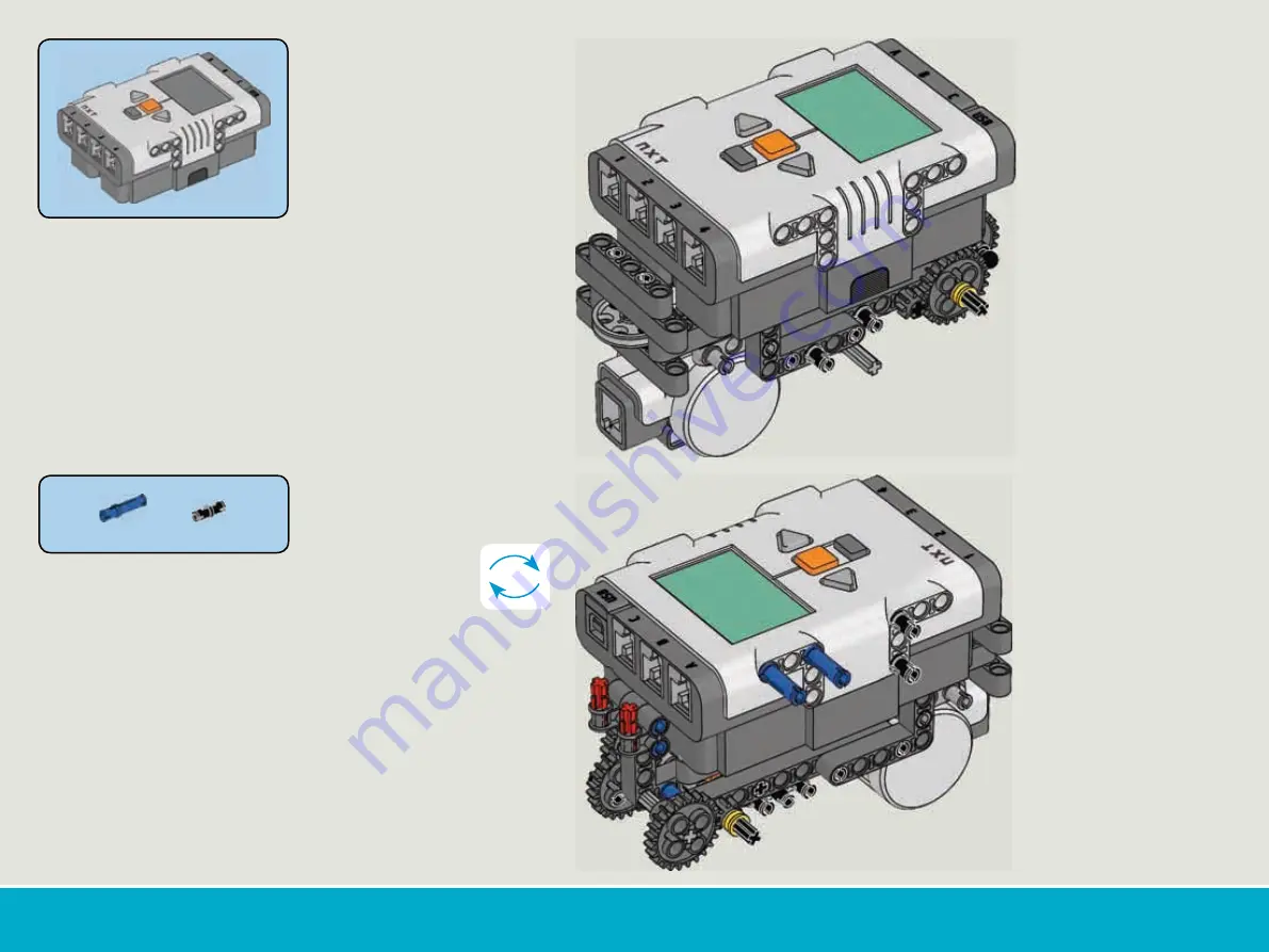 LEGO Mindstorms education Humanoid 9695 Скачать руководство пользователя страница 54