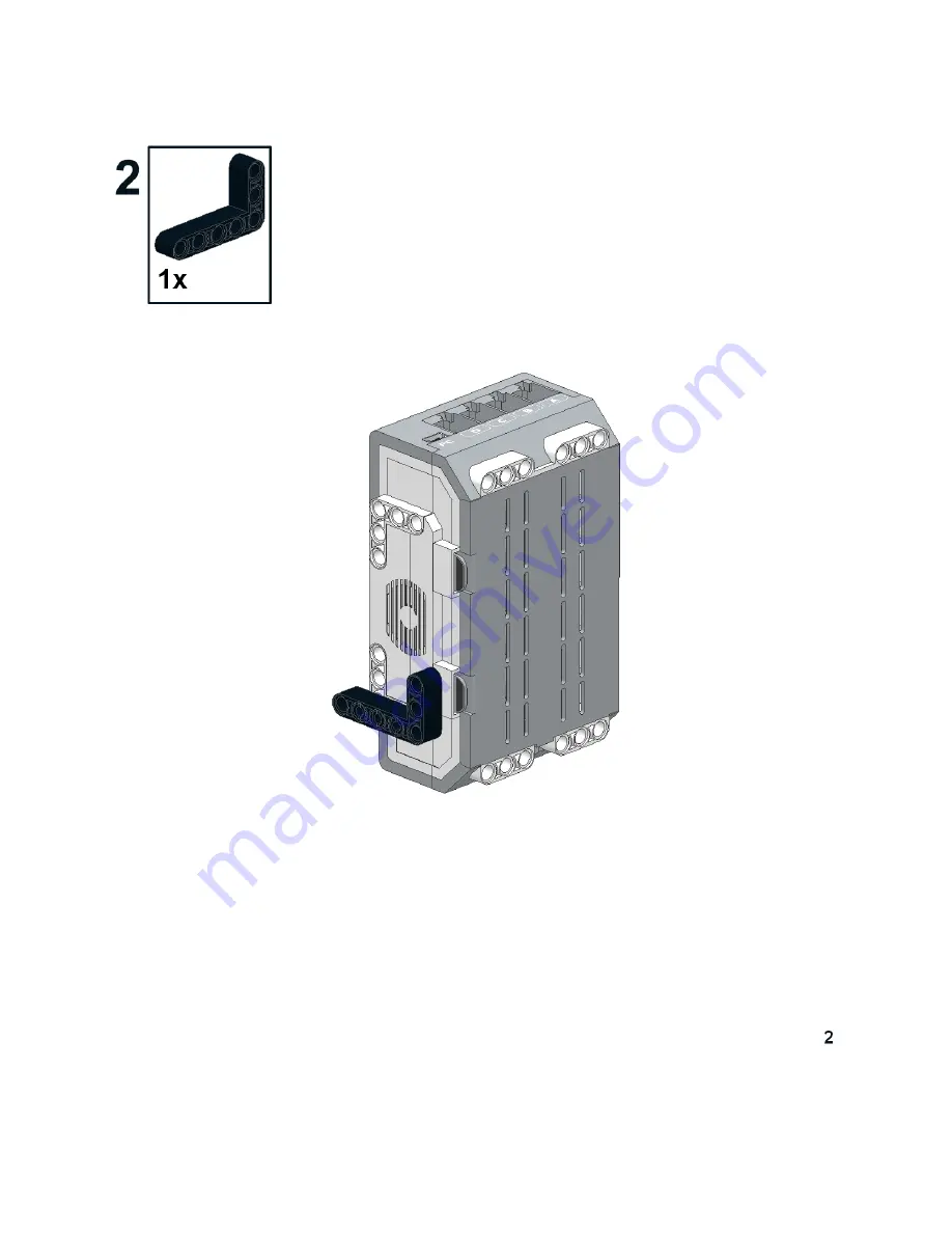 LEGO Mindstorms EV3 BASK3TBALL Build Instructions Download Page 3