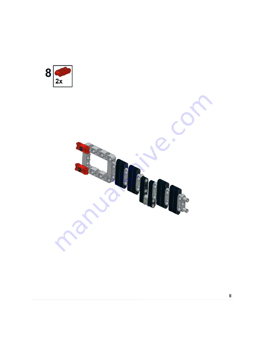 LEGO Mindstorms EV3 BASK3TBALL Build Instructions Download Page 33