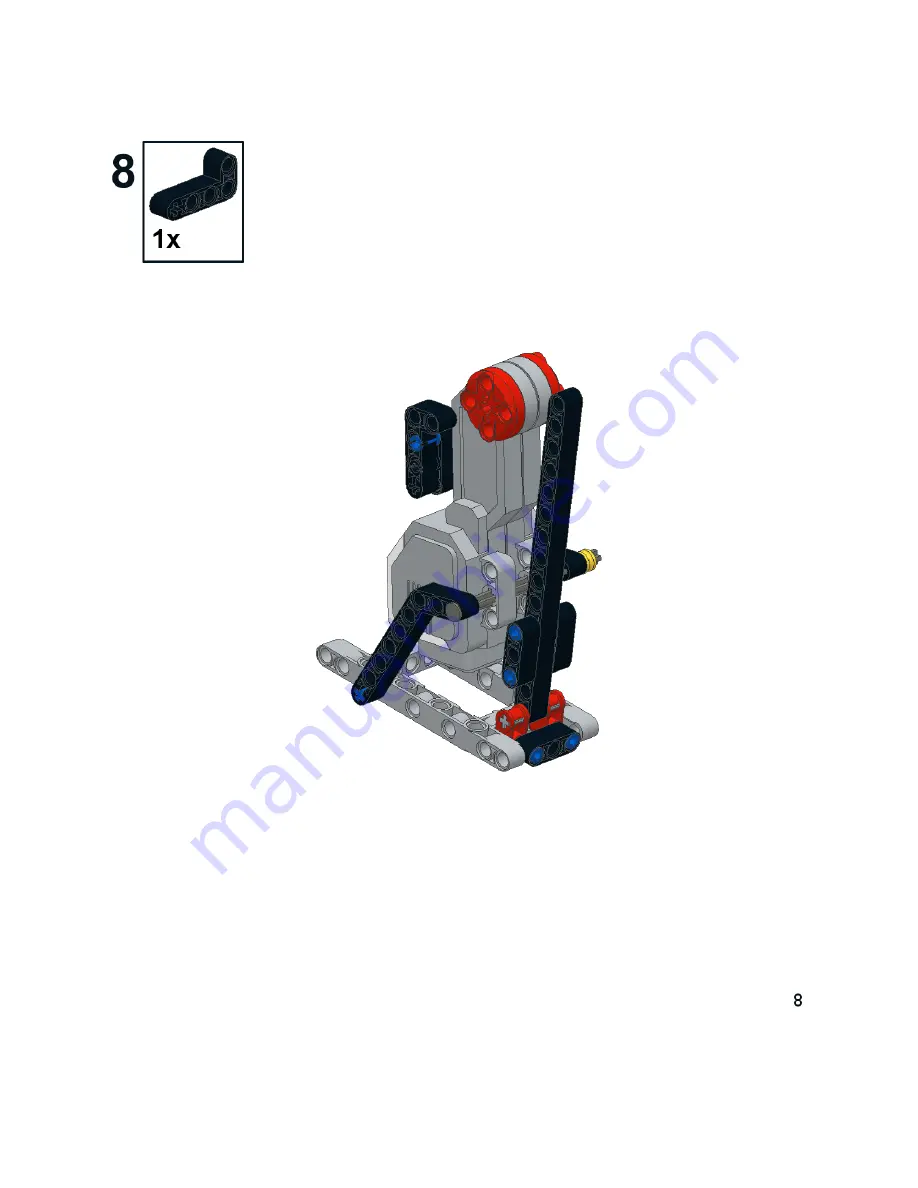 LEGO Mindstorms EV3 BASK3TBALL Build Instructions Download Page 50