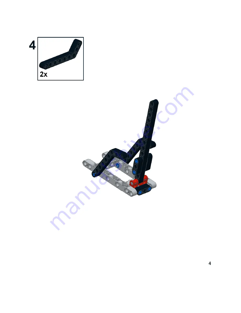 LEGO Mindstorms EV3 BASK3TBALL Build Instructions Download Page 65