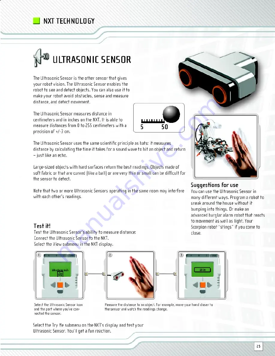 LEGO MindStorms NXT User Manual Download Page 25