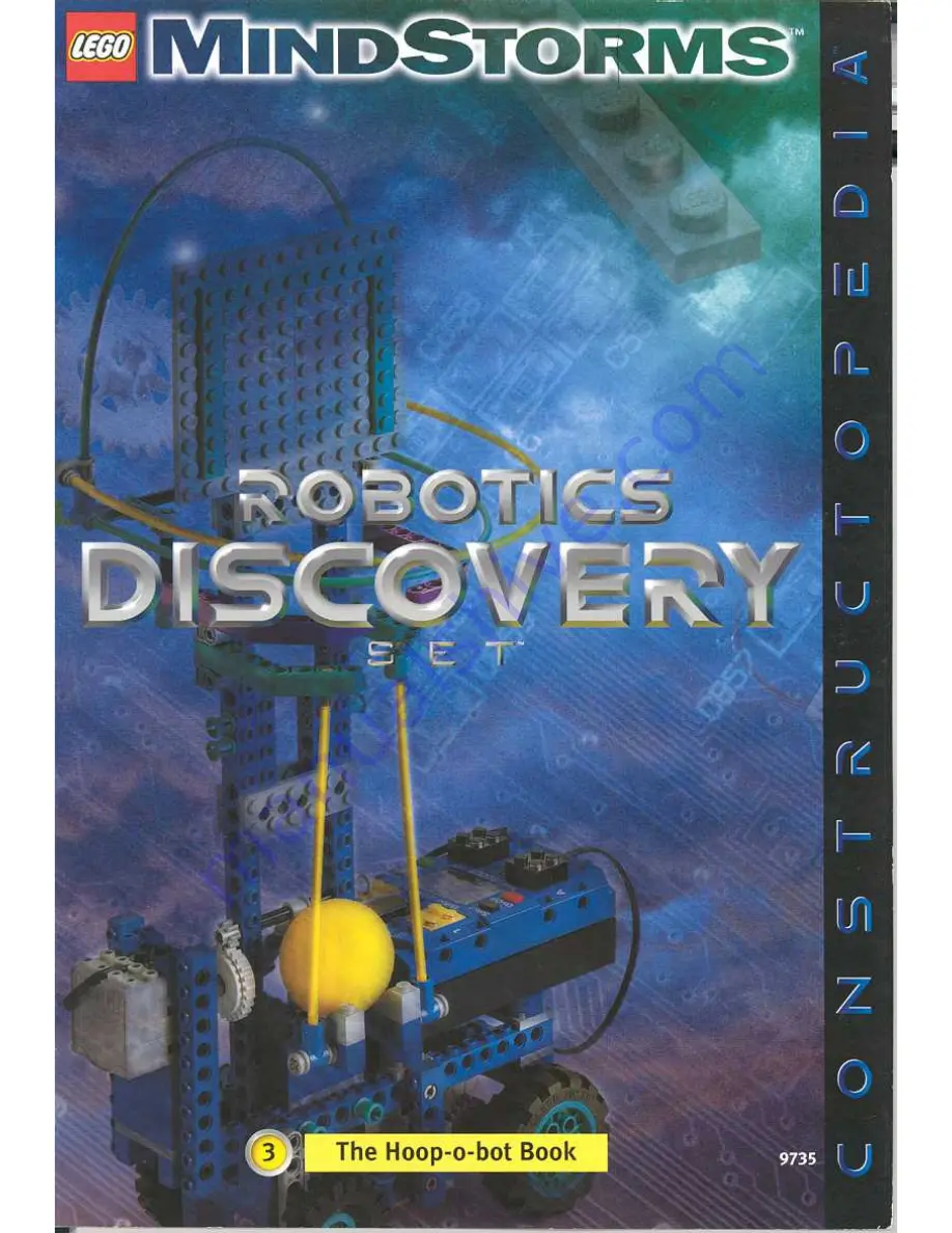 LEGO Mindstorms Robotics Discovery Hoop-o-bot 9735 Building Instructions Download Page 1