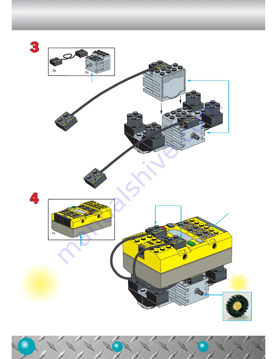 LEGO MindStorms Robotics Invention System 9719 Скачать руководство пользователя страница 14