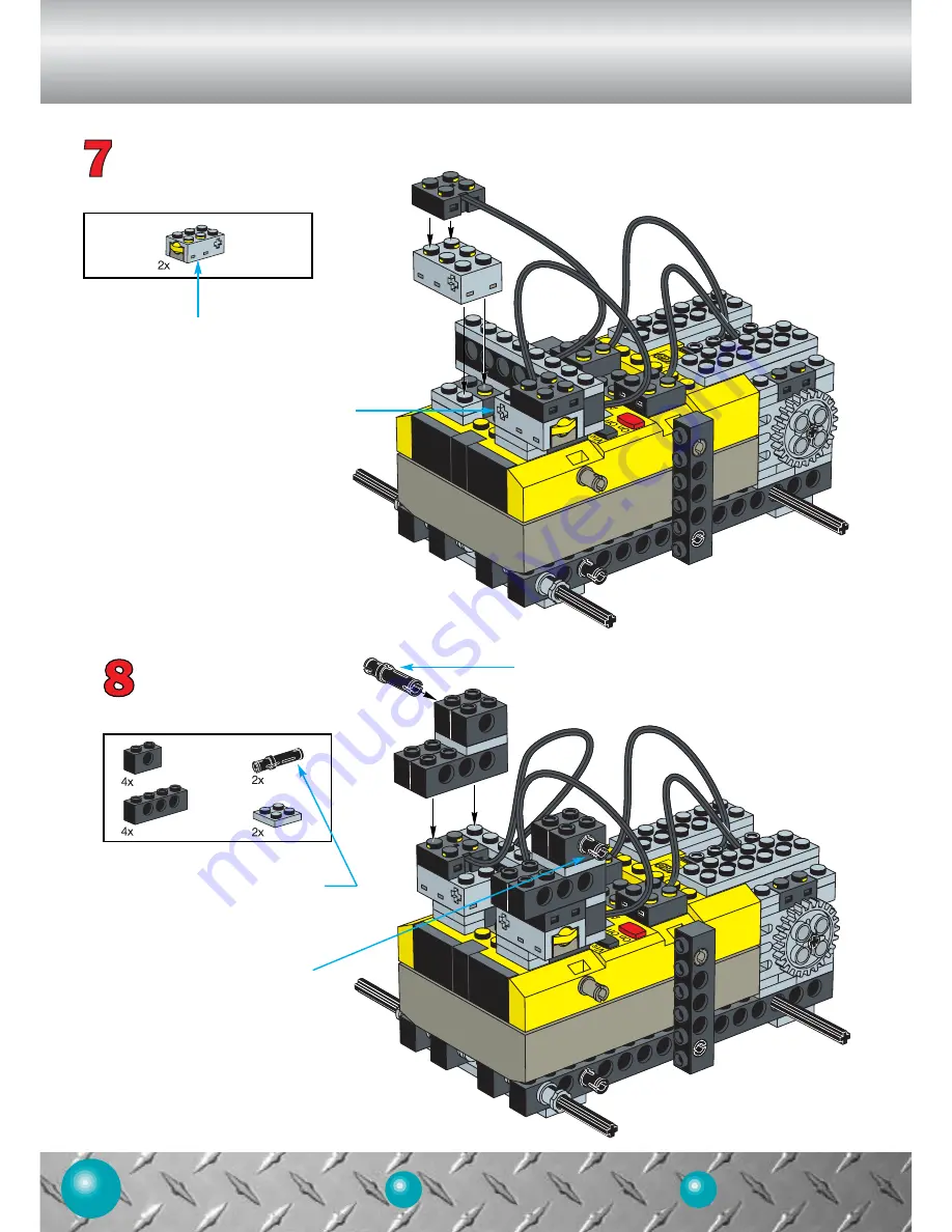 LEGO MindStorms Robotics Invention System 9719 Building Instructions Download Page 42