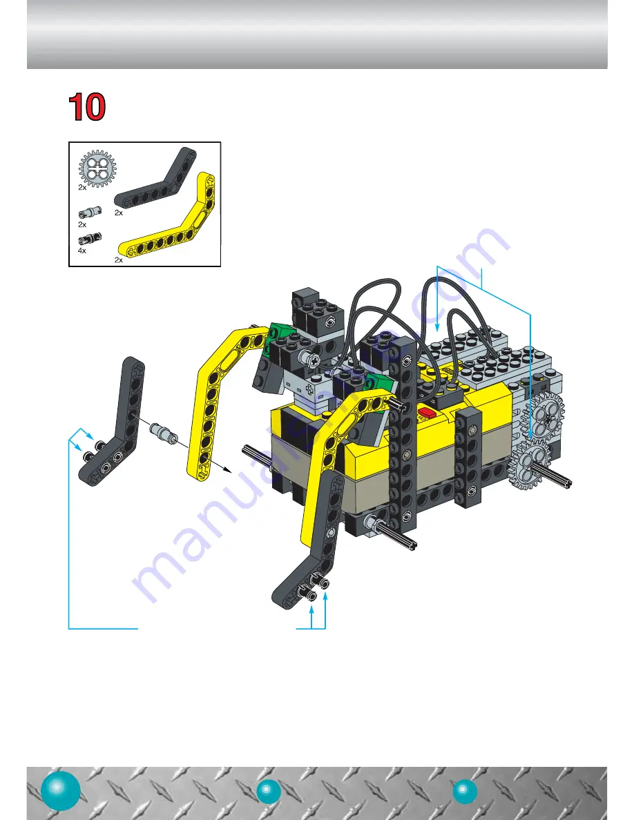 LEGO MindStorms Robotics Invention System 9719 Скачать руководство пользователя страница 44