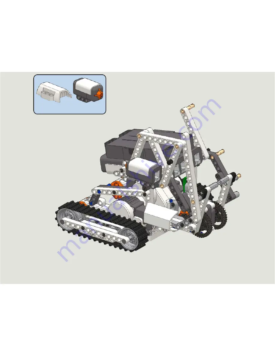 LEGO Mindstorms Assembly Instruction Manual Download Page 72