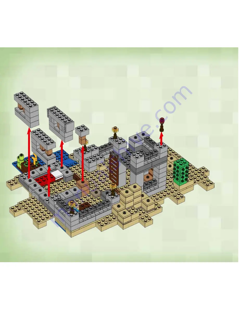 LEGO MINECRAFT 21121 Building Instructions Download Page 84