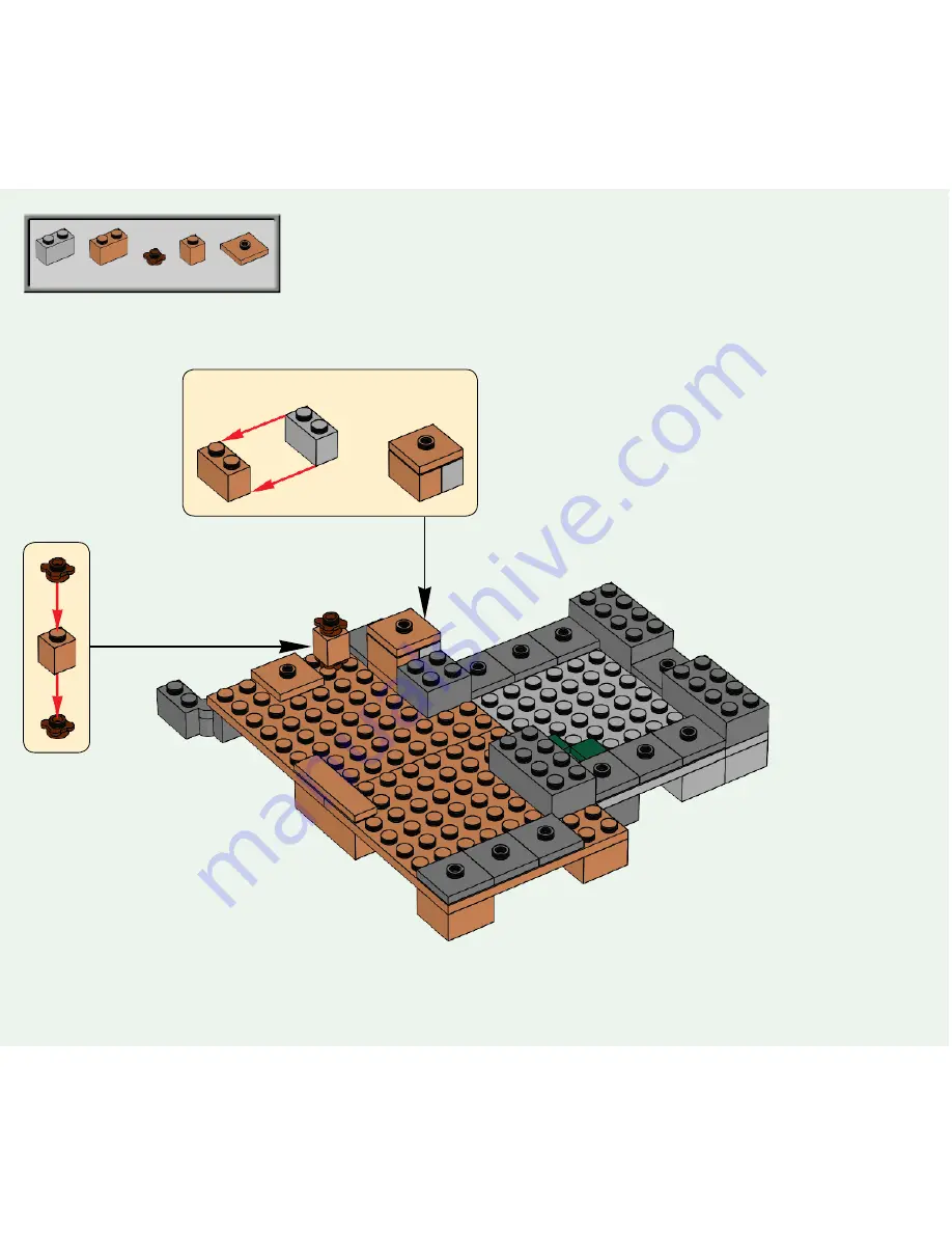 LEGO MINECRAFT 21124 Manual Download Page 46