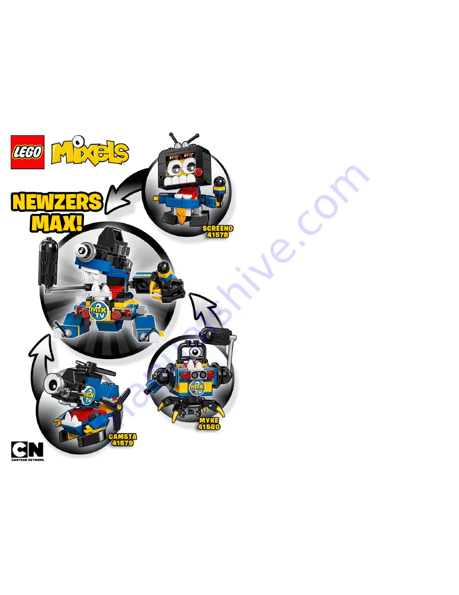 LEGO MYKE 41580 Building Instructions Download Page 1