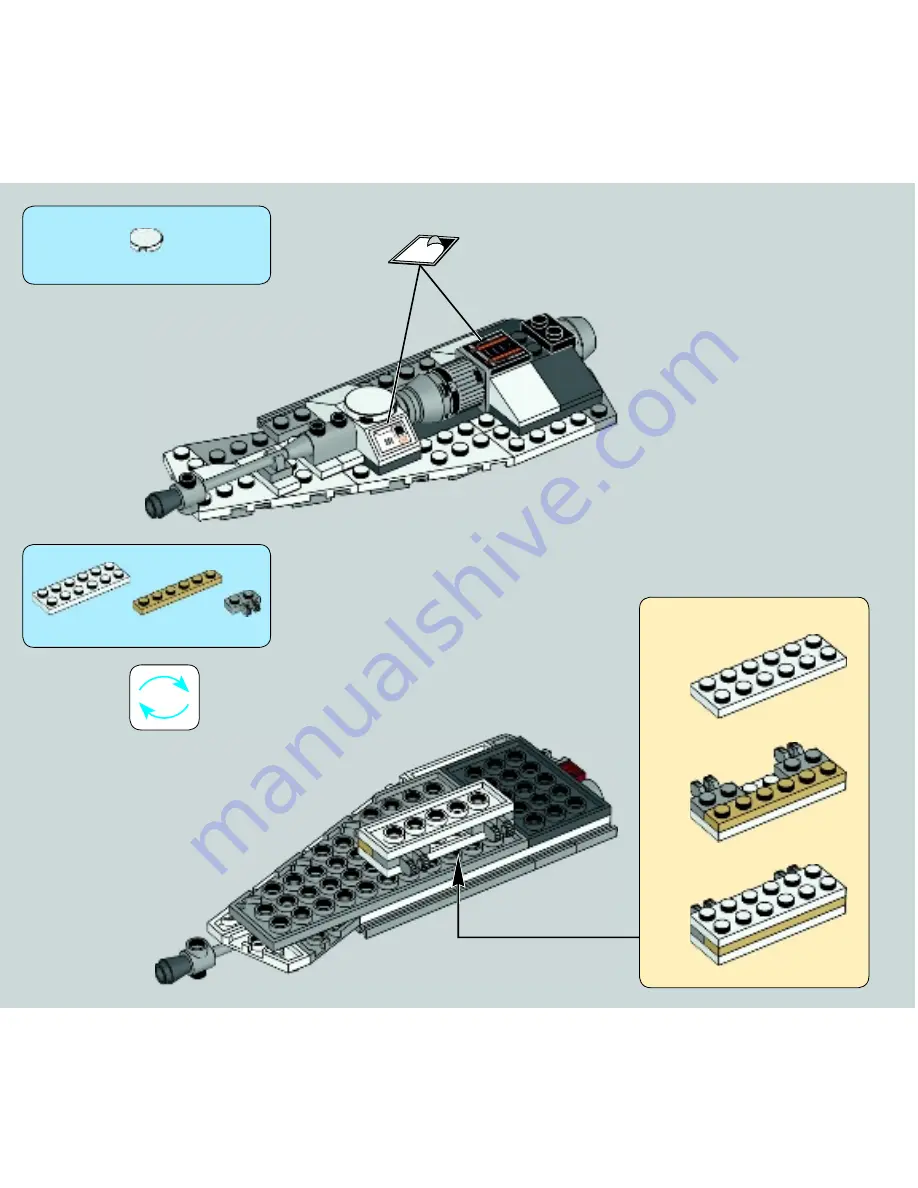 LEGO Star Wars 75049 Instructions For Use Manual Download Page 38