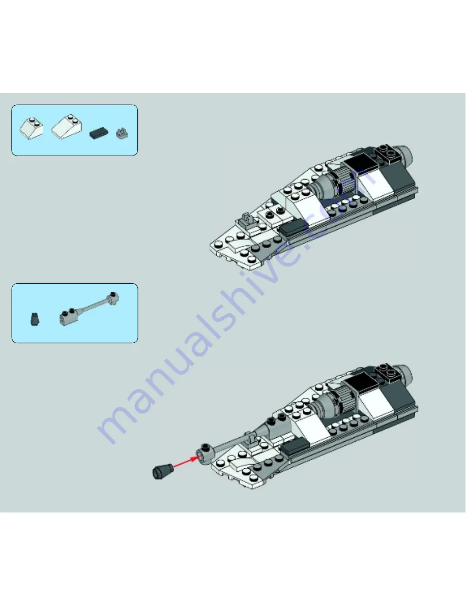 LEGO Star Wars 75049 Instructions For Use Manual Download Page 50