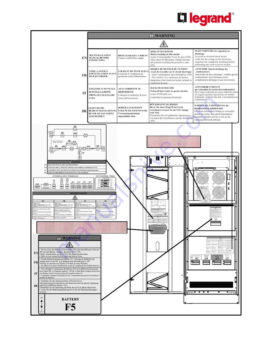 LEGRAND 30 KVA Installation Manual Download Page 4