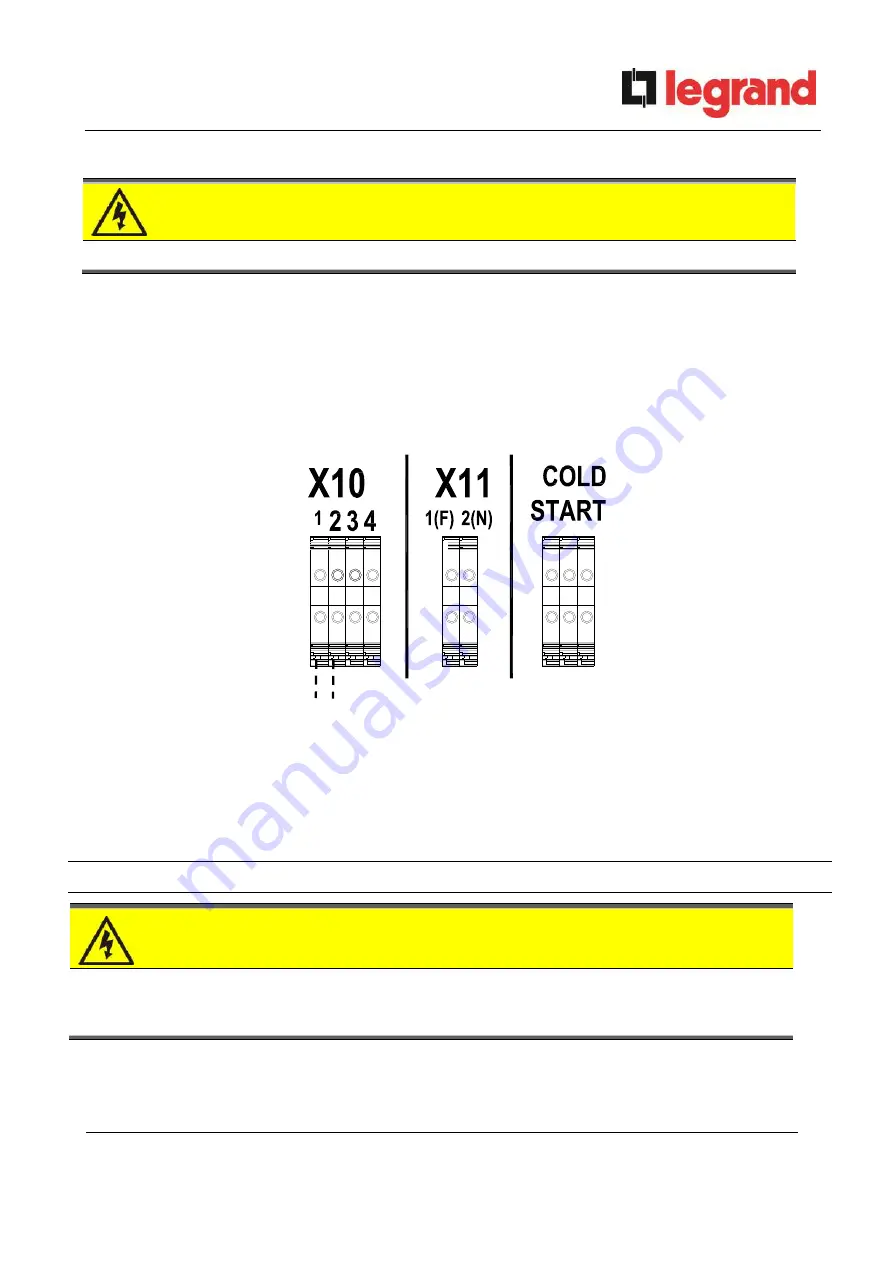 LEGRAND 311087 Operating Manual Download Page 156