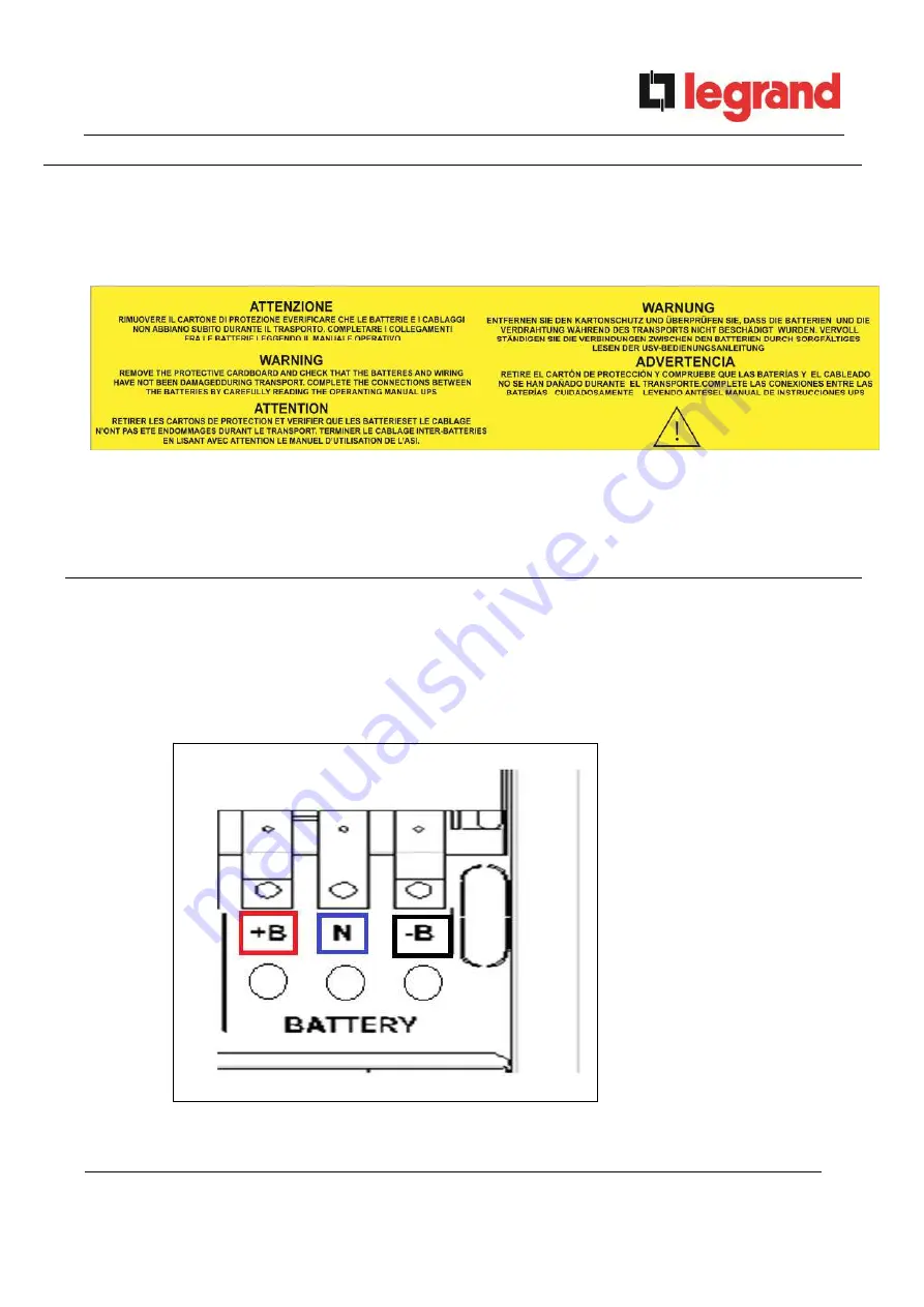 LEGRAND 311087 Operating Manual Download Page 198