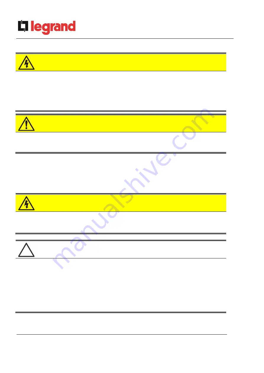 LEGRAND BSK93 Operating Manual Download Page 1168