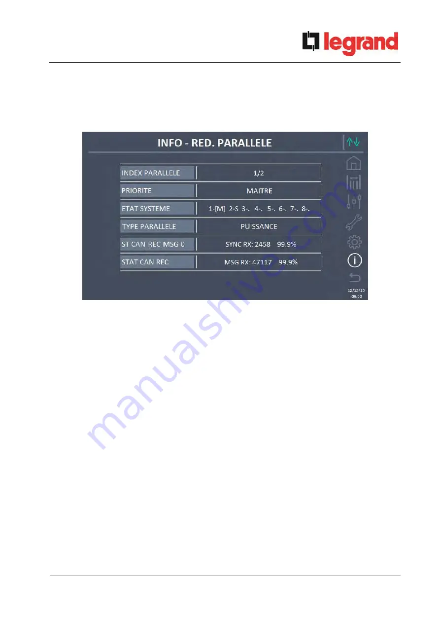 LEGRAND BSK93 Operating Manual Download Page 585